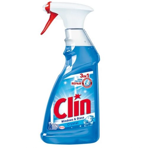 Clin 3in1 Crystal ablaktisztító - 500 ml szórófejes