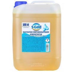 S-GOLD ipari mosogatószer koncentrátum 5L 